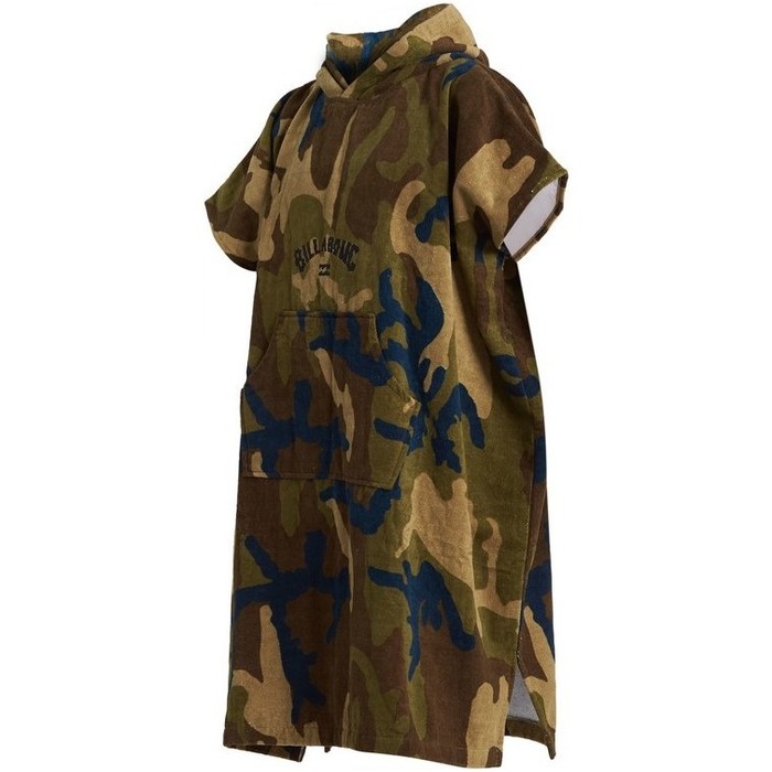 2020 Billabong Changing Robe Poncho U4BR10 Military Accessories Essentials Wetsuit Outlet